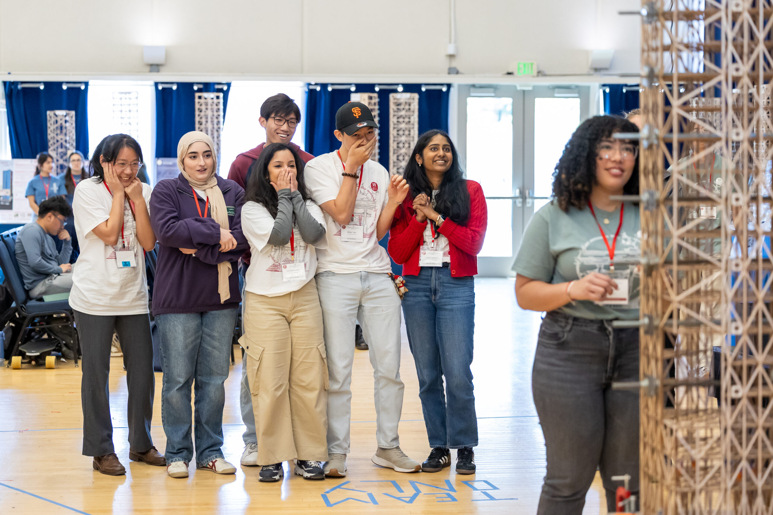 Shaking Day at the 2025 Undergraduate Seismic Design Competition